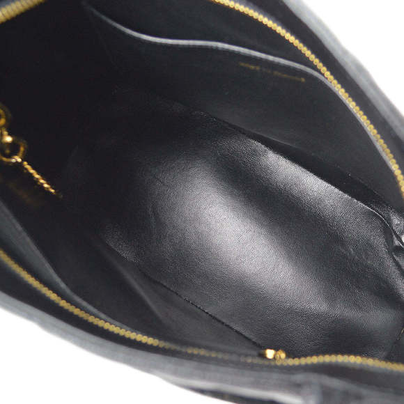 CHANEL Medallio Tote Handbag Black Caviar 77927 - Picture 8 of 10